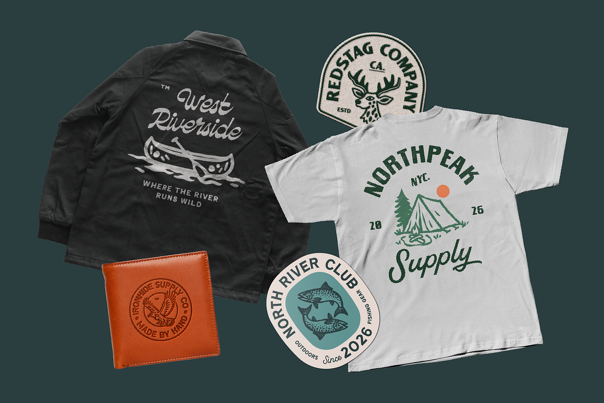 Animal & Outdoor Badges Vol. 2, a Branding & Logo Template by Skilline Supply Co. (Photo 10 of 11)