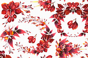 Autumn watercolor illustrations set, an Illustration by Color and Decor (Thumbnail 2 of 5)