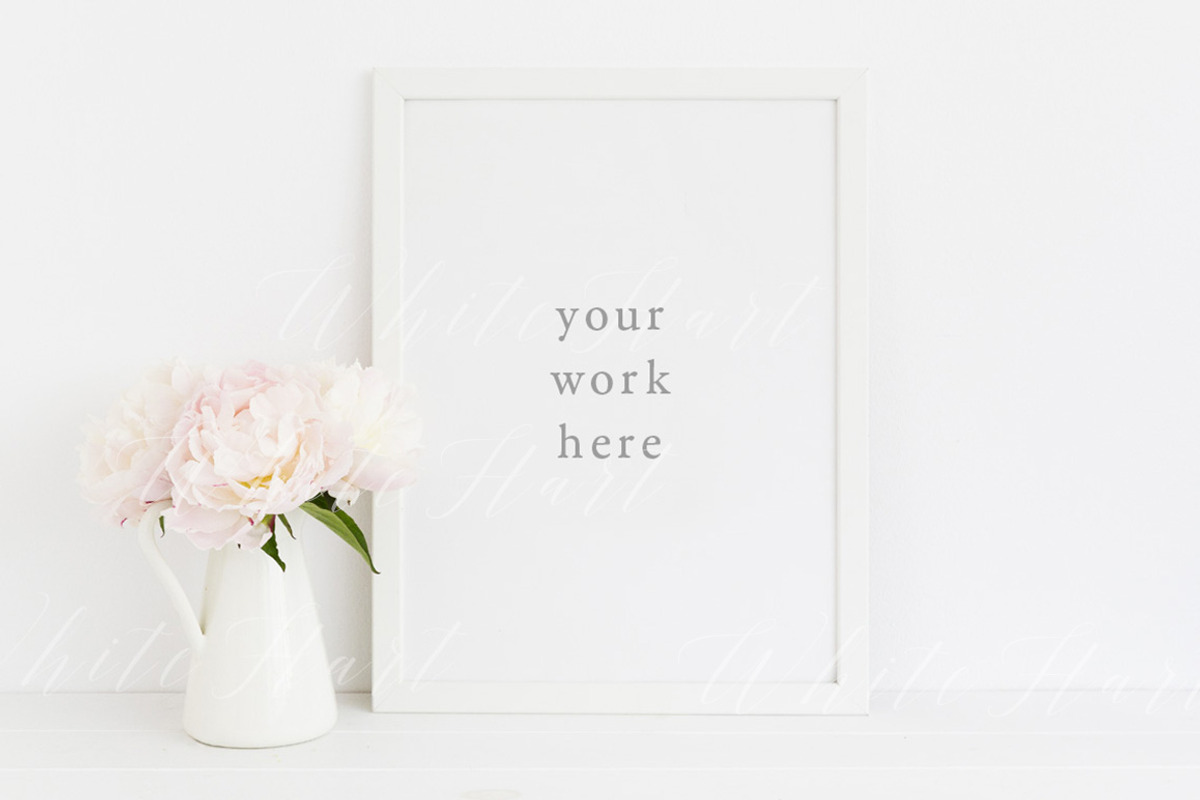 The 30x40cm Frame mockup BUNDLE, a Print Template by White Hart Co. (Photo 4 of 7)