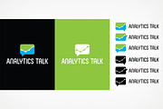 Analytics Talk Logo Design, a Branding & Logo Template by Dizaino-paslaugos (Thumbnail 2 of 2)