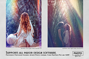 Aesthetic Holo Light Leaks Overlays, an Action Add-On by PhotoSpirit (Thumbnail 5 of 8)