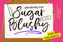 Sugar Blushy Modern Handwritten
