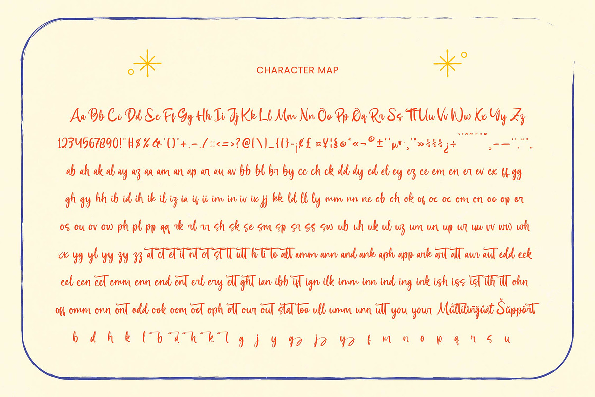Manhika Neddac Aesthetic Handwritten, a Script Font by Letterena Studios Script (Photo 14 of 15)
