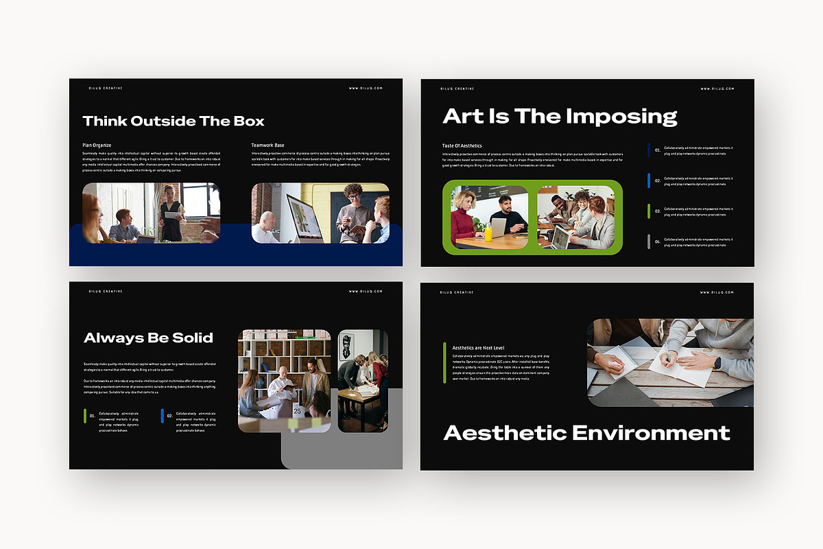 Biluq : Creative Biz Google Slides, a Presentation Template by Punkl Camp (Photo 12 of 16)