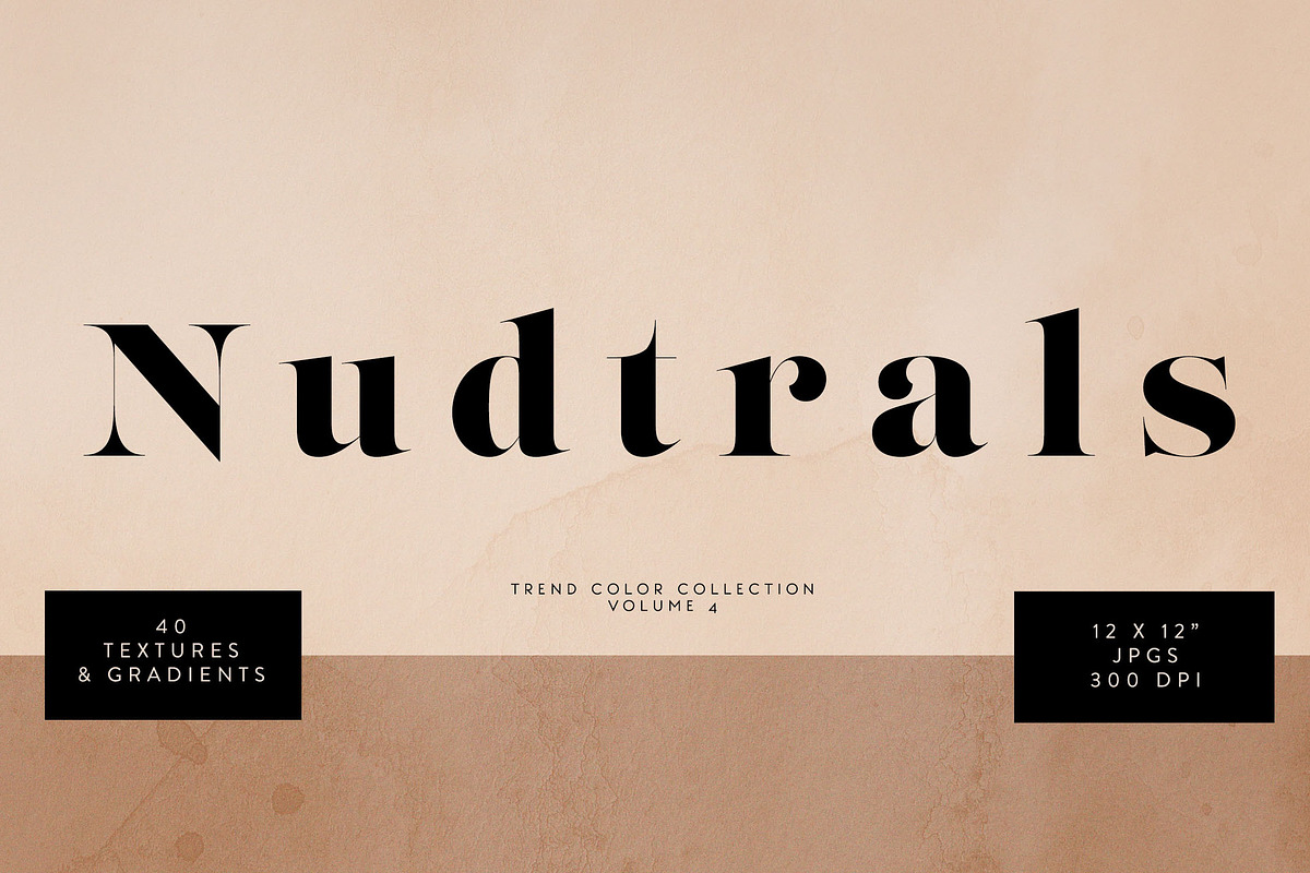 Neutral Watercolor Gradient Textures, a Texture Graphic by Fire Spark Studio (Photo 1 of 8)