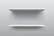 Vector Shelf Set, an Object Graphic by RaZZeRs (Thumbnail 3 of 3)
