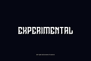 Brayes Sughoy - Experimental Font, a Blackletter Font by QR Design Studio (Thumbnail 5 of 7)