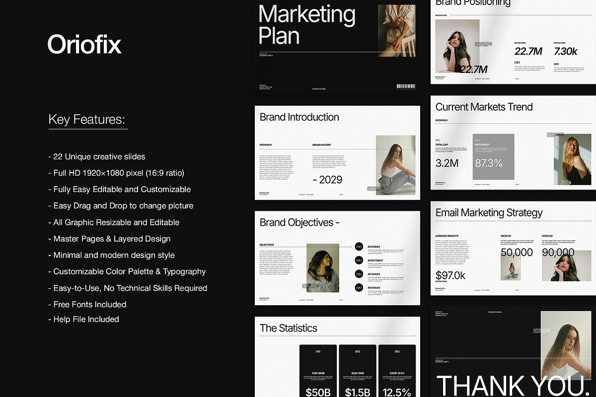 Marketing Plan Presentation Template, a Presentation Template by Oriofix (Photo 2 of 11)