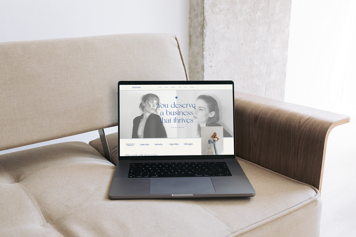 Wix Website Template Small Business, a Wix Template by Branding Babe Co. (Photo 9 of 10)