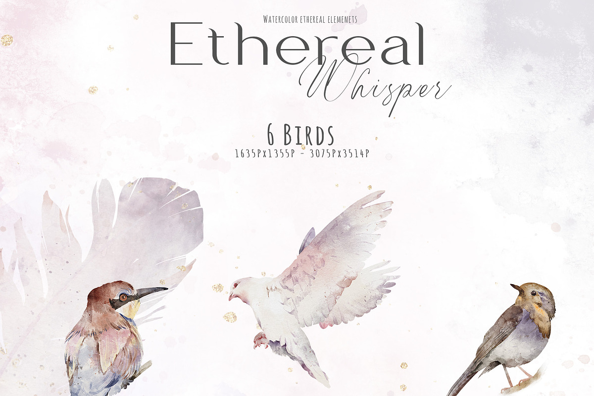 Ethereal Watercolor Flowers, a Decorative Illustration by Damian Roh (Photo 4 of 19)