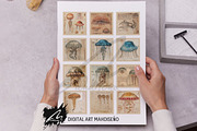 Jellyfish Anatomy Junk Journal Pages, an Animal Illustration by Digital Art Mahdiseño (Thumbnail 7 of 10)