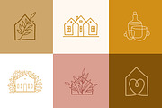 12 home decor logos, a Branding & Logo Template by venimo (Thumbnail 2 of 5)