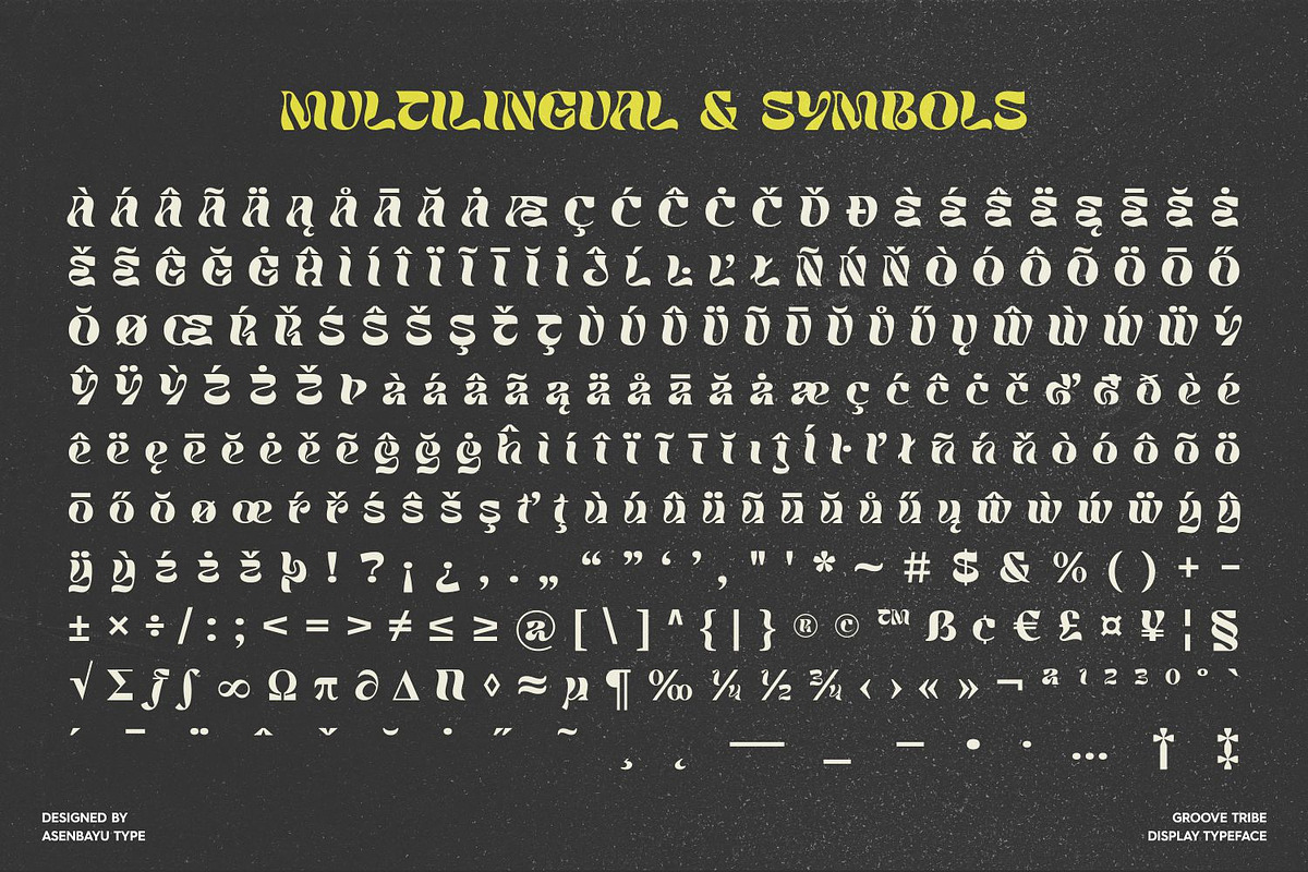 Groove Tribe Font, a Serif Font by Asenbayu (Photo 12 of 14)