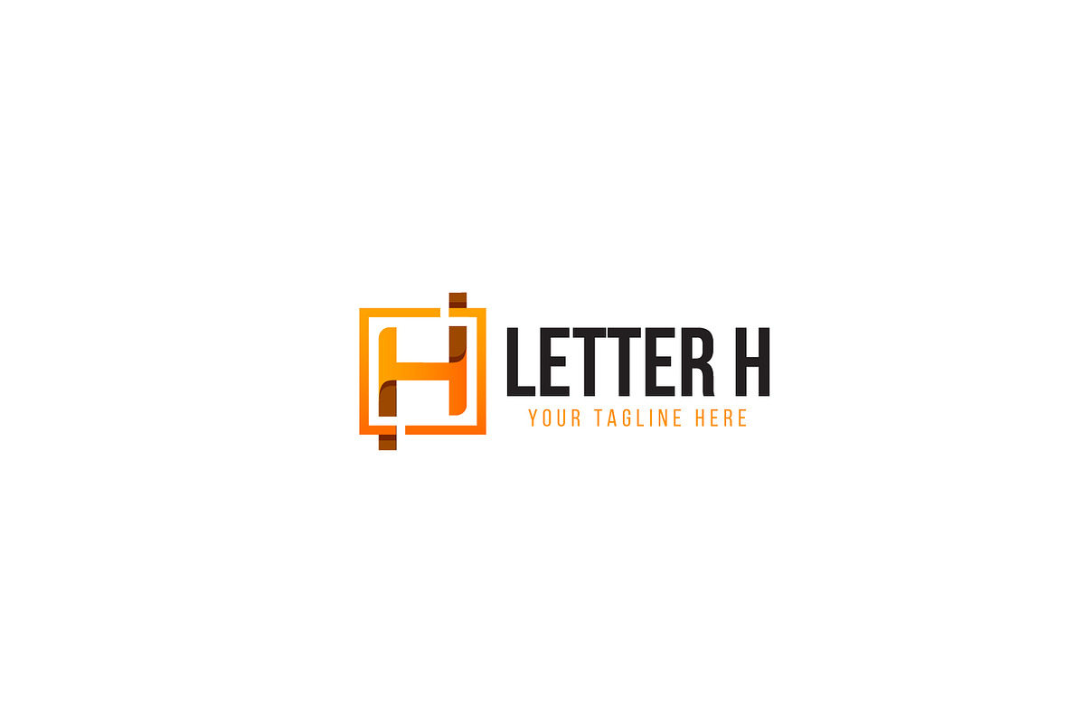 Letter H Logo, a Branding & Logo Template by Xoovion