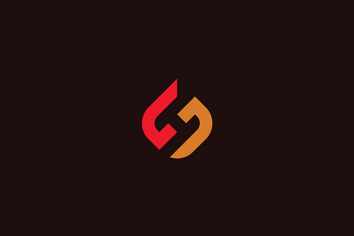 Monogram letter S and H logo design, a Templates & Theme by boriman05