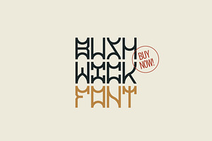 Bushwick Display Font
