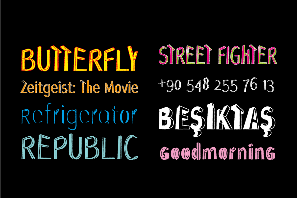 Perspective Sans, a Sans Serif Font by BULENT YUKSEL (Photo 7 of 11)
