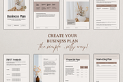 30 Pages Beige Modern Business Plan, a Print Template by TheSimplySereneShop (Thumbnail 1 of 8)