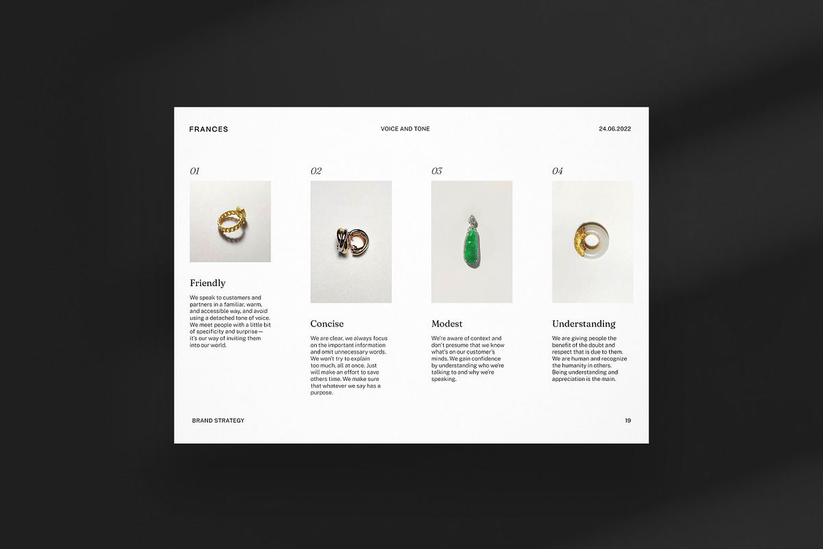 FRANCES / Brand Strategy, a Brochure Template by Studio Dara (Photo 14 of 19)