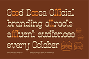 Srocx - Unique Display Font, a Serif Font by Flawless And Co (Thumbnail 3 of 10)