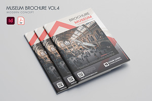 Museum Brochure Vol.4, a Brochure Template by Bewalrus Studio