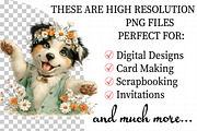 Whimsical Easter Dogs Clipart, an Illustration by Daily.Designs (Thumbnail 2 of 7)