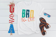 Bro We Out Funny Teacher Summer SVG, an Object Graphic by BeeCraftR (Thumbnail 2 of 5)