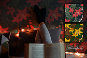 12JPG/EPS Tropical Seamless pattern, a Pattern Graphic by Theraphosath (Thumbnail 3 of 9)