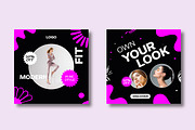 Fashion Social Media Template Design, a Social Media Template by MightyDesign (Thumbnail 4 of 8)