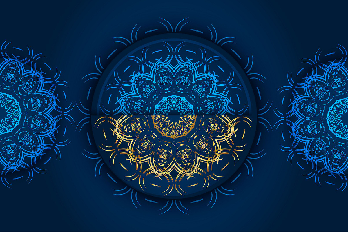 Mandala Circular Pattern Vector Pack, a Background Graphic by NJ Himel (Photo 92 of 95)