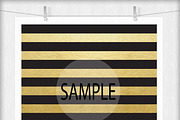 Black and Gold Digital Paper Pattern, a Texture Graphic by Leska's Digitals (Thumbnail 6 of 6)