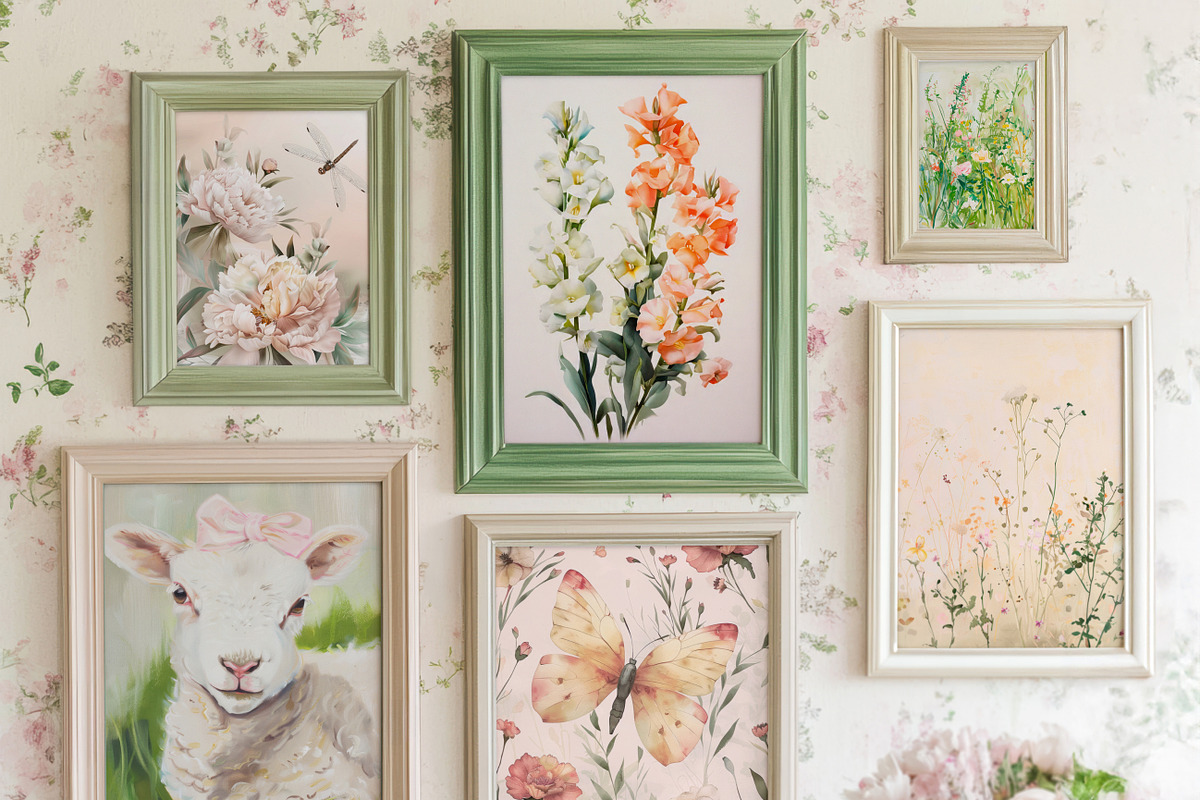 Cottage Charm Mockups, a Product Mockup by NikiArts (Photo 6 of 11)