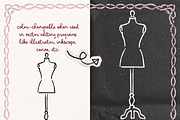 Boutique Clipart, Fashion Doodles, an Object Illustration by The October Creative (Thumbnail 2 of 6)