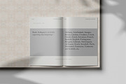 Mockup Book catalogue, a Branding & Logo Template by Minimalist Logos (Thumbnail 7 of 7)