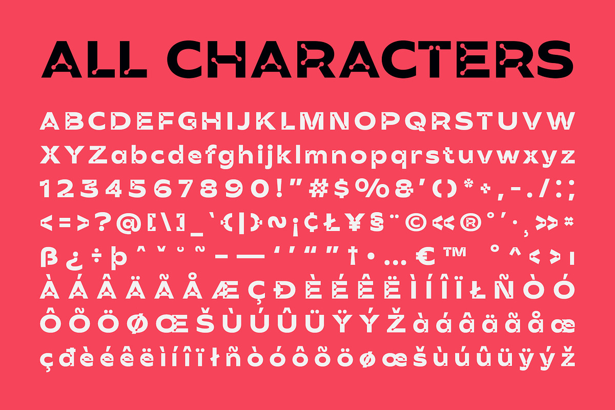 CS Garth – Inktrap Font, a Sans Serif Font by Craft Supply Co. (Photo 8 of 8)