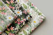 Floral Pattern, a Background Graphic by Yulia Ogneva (Thumbnail 3 of 7)
