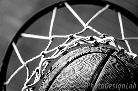 Basketball, black and white, a Sports & Recreation Photo by DimShop