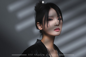 100 Shadow Photo Overlays