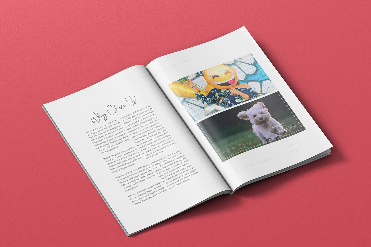 Adoption Profile Template, a Magazine Template by Prixel Creative (Photo 7 of 12)