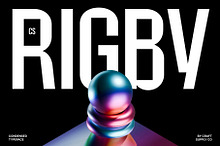 Rigby – Condensed Font