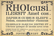 FHA Tuscan Roman, a Serif Font by Fontry West (Thumbnail 10 of 14)