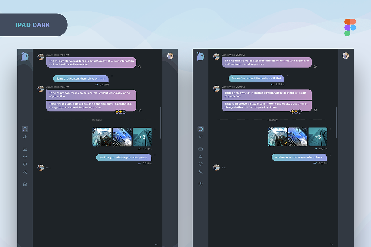 Uny Chat v1.0 - Figma Template, an App Template by emagweb (Photo 33 of 39)