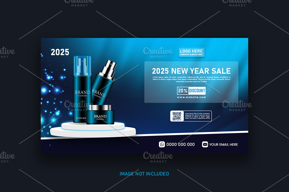 2025 Product sale thumbnail design, a Social Media Template by graphics city