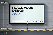 Billboard Mockup, an Advertising Mockup by Hubzway (Thumbnail 1 of 2)