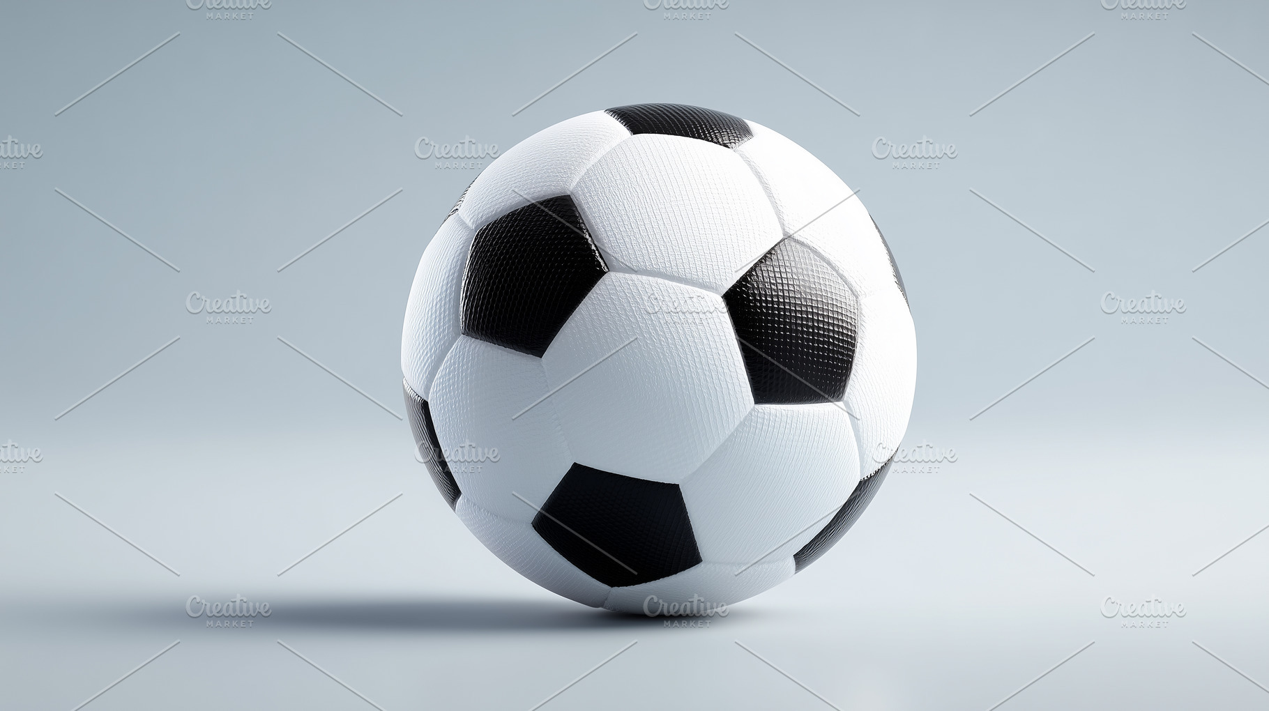 Black and white soccer ball, a Sports & Recreation Photo by MistyDay
