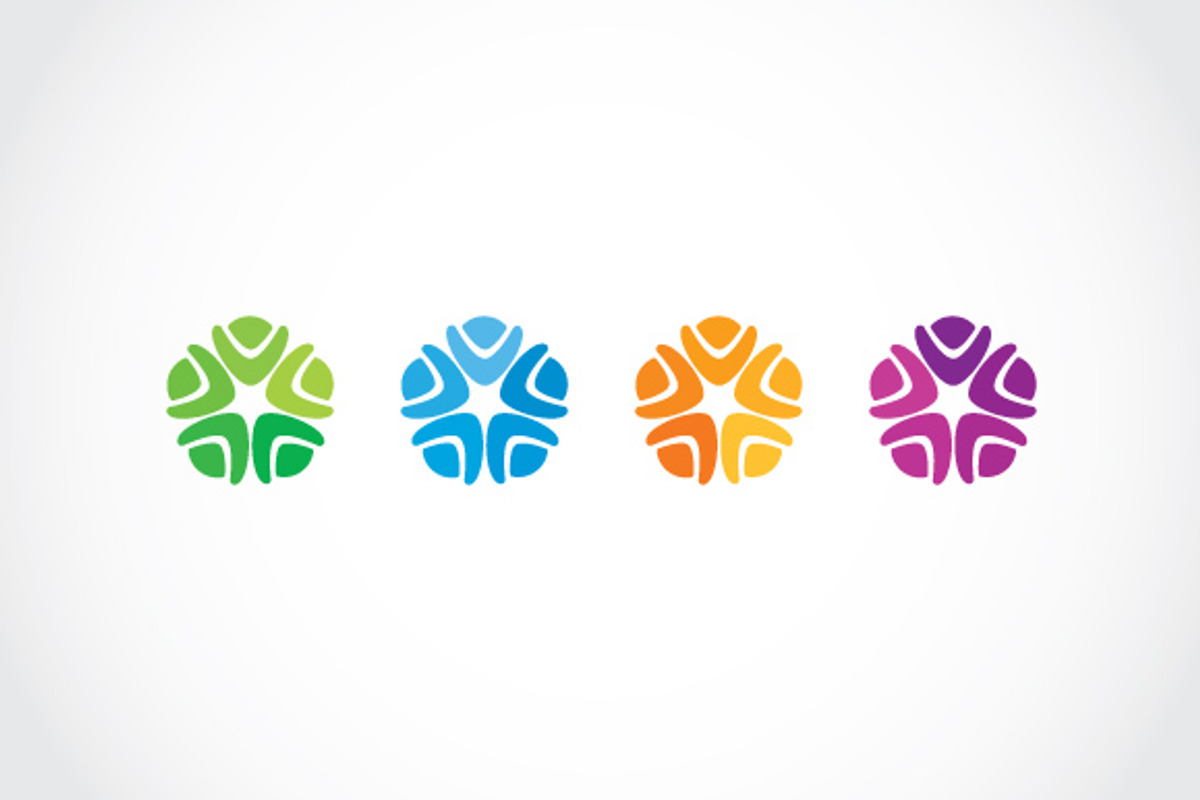 Join Group Logo Template, a Branding & Logo Template by The Branding Fusion