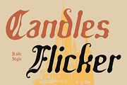 CS Bergamot Drawn, a Blackletter Font by Craft Supply Co. (Thumbnail 7 of 8)