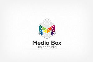Colorful Media M Logo, a Branding & Logo Template by NasirGrfx