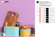 Kitchen Tins Mockup, a Household Mockup by Pret-a-Mockup (Thumbnail 6 of 9)