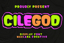 Cilegod Display Font